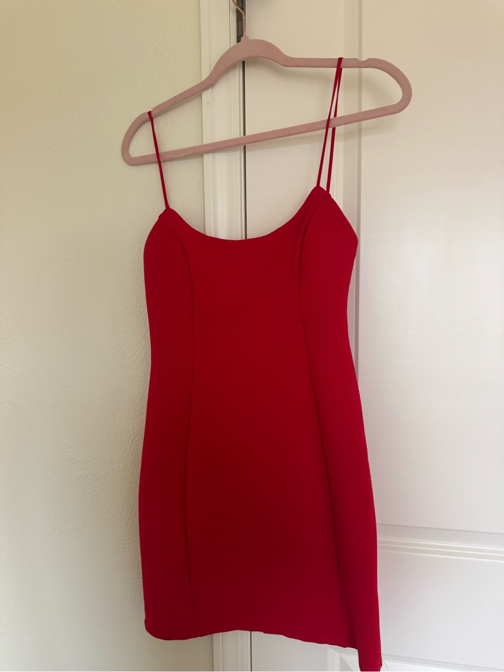 Red Bodycon Mini Dress